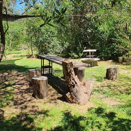Chalet Los Troncos Sauce de Portezuelo Luaran gambar