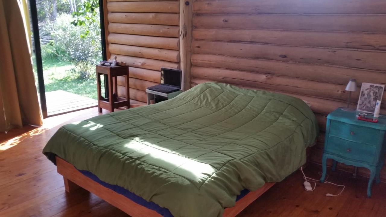 Chalet Los Troncos Sauce de Portezuelo Luaran gambar