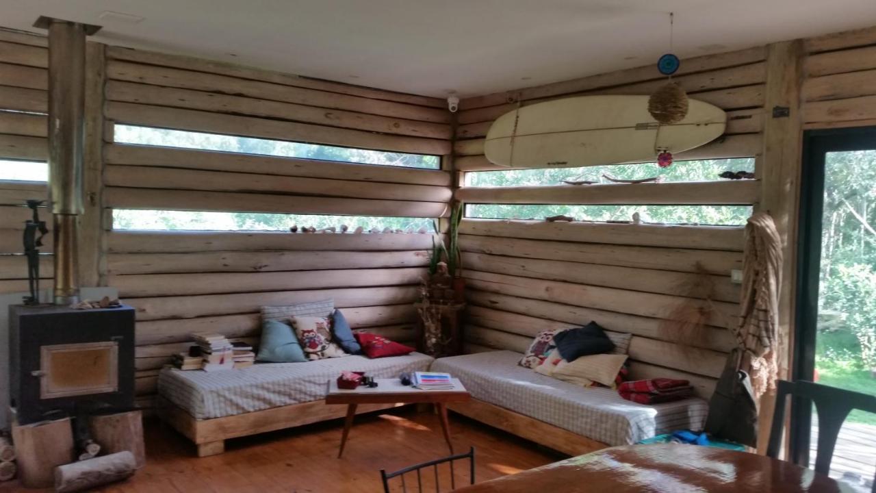 Chalet Los Troncos Sauce de Portezuelo Luaran gambar