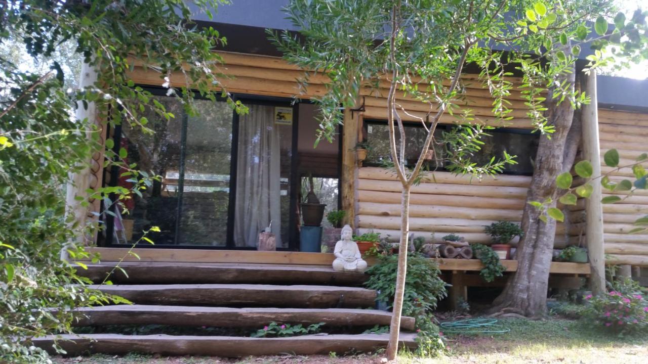 Chalet Los Troncos Sauce de Portezuelo Luaran gambar